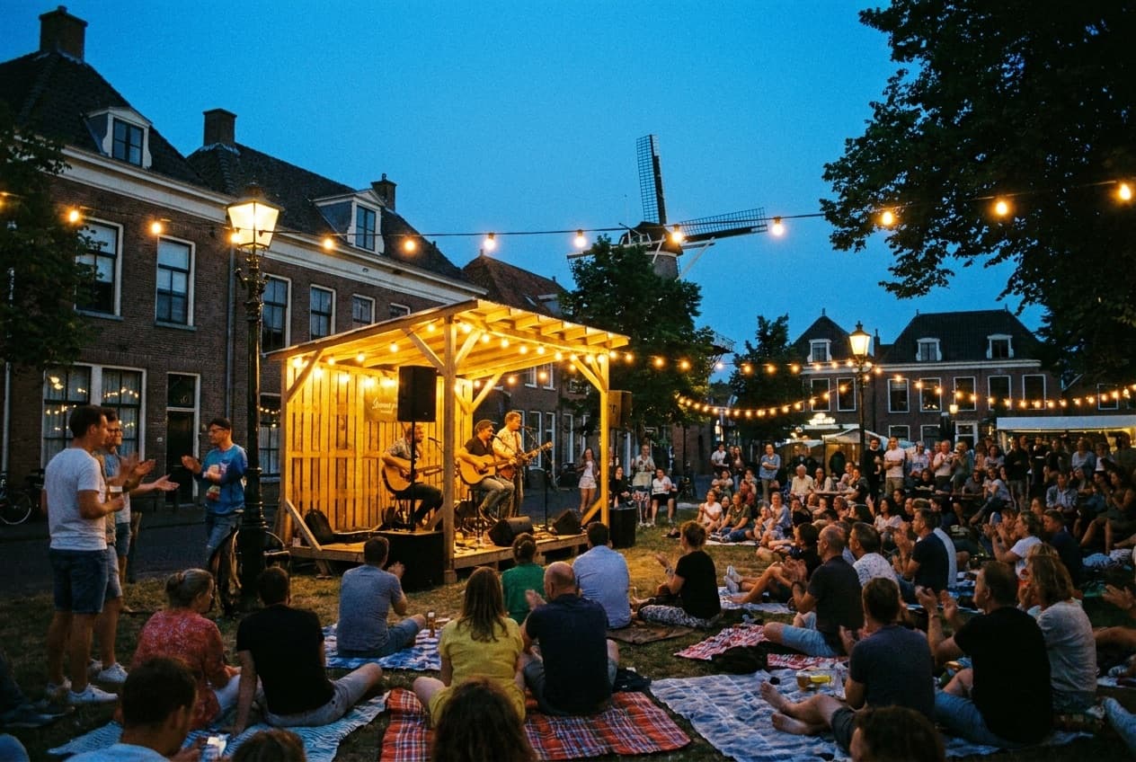 Zomerconcert in het park